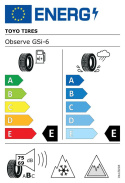275/40R22 107V XL FR Toyo Observe GSI-6 LS EEB73 SUVWL nordisk blandning Vinterdäck
