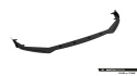 Toyota GR Yaris Mk4 Facelift 2024- Street Pro Frontläpp / Frontsplitter + Flaps Svart/Röd + Blanka Flaps Maxton Design