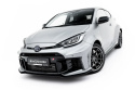 Toyota GR Yaris Mk4 Facelift 2024- Street Pro Frontläpp / Frontsplitter Svart/Röd Maxton Design