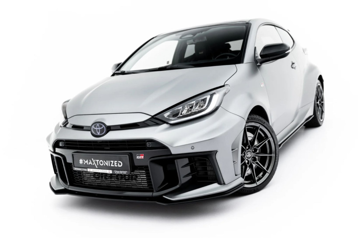 Toyota GR Yaris Mk4 Facelift 2024- Street Pro Frontläpp / Frontsplitter Maxton Design i gruppen Välj bilmodell / Toyota / GR Yaris 2020+ / Styling hos DDESIGN Scandinavia AB (TOYA4FGR4CNC-FD1B)