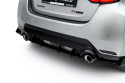 Toyota GR Yaris Mk4 Facelift 2024- Street Pro Bakre Diffuser Svart/Röd Maxton Design