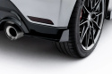 Toyota GR Yaris Mk4 Facelift 2024- Street Pro Bakre Sidoextensions + Flaps Svart + Blanka Flaps Maxton Design
