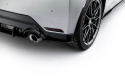 Toyota GR Yaris Mk4 Facelift 2024- Street Pro Bakre Sidoextensions Svart/Röd Maxton Design