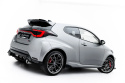 Toyota GR Yaris Mk4 Facelift 2024- Street Pro Sidoextensions + Flaps Svart + Blanka Flaps Maxton Design