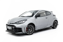 Toyota GR Yaris Mk4 Facelift 2024- Street Pro Sidoextensions + Flaps Svart + Blanka Flaps Maxton Design