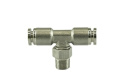 1/8 Tum NPT T-Koppling Pushloc Koppling Rostfritt Stål 1/4 Tum Turbosmart