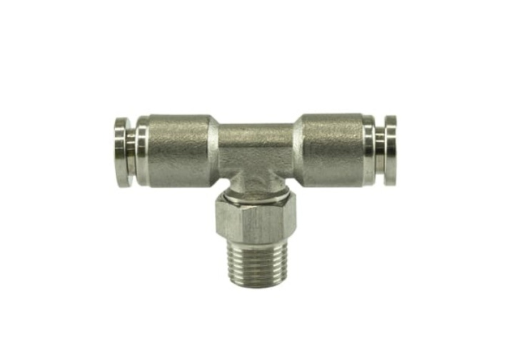 1/8 Tum NPT T-Koppling Pushloc Koppling Rostfritt Stål 1/4 Tum Turbosmart i gruppen Välj bilmodell hos DDESIGN Scandinavia AB (TS-0550-3055)