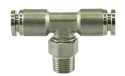 1/8 Tum NPT T-Koppling Pushloc Koppling Rostfritt Stål 1/4 Tum Turbosmart