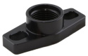 CNC-Fräst Turbo-Oljeretur adapter Med O-Ring I Silikon. 38-44mm Centrumavstånd För Avlånga Hål Universell Passform För Litet Turboformat. Turbosmart