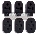 Mazdaspeed 3 2007-2009 Bussningskit Avgassystem Torque Solution