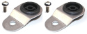 Mitsubishi EVO 7/8/9 Kylarfästen Med Insatser Silver Torque Solution