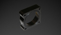 Ford Focus ST 2013+ Spacer Till Spjällhus Svart Torque Solution