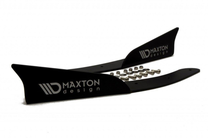 Universal Bumper Lip Add-On Winglets Frontläpp / Frontsplitter Maxton Design i gruppen Universala produkter / Exteriör / Styling / Diffusers & Splitters hos DDESIGN Scandinavia AB (UN-CNC-FD1A)