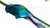 Ford Focus RS Bakre Diffuser Verus Engineering
