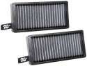 VF2060 K&N Kupéfilter (2st per förpackning)