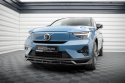 Volvo C40 MK1 2021+ Frontläpp / Frontsplitter Maxton Design