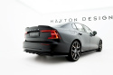 Volvo S60/V60 R-Design Mk3 2018+ Bakre Splitter (Med Splitters) Maxton Design