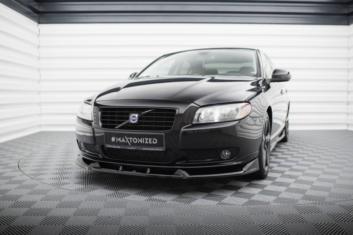 Volvo S80 Mk2 2006-2010 Frontsplitter V.1 Maxton Design i gruppen Välj bilmodell / Volvo / S80 hos DDESIGN Scandinavia AB (VO-S80-3-FD1G)