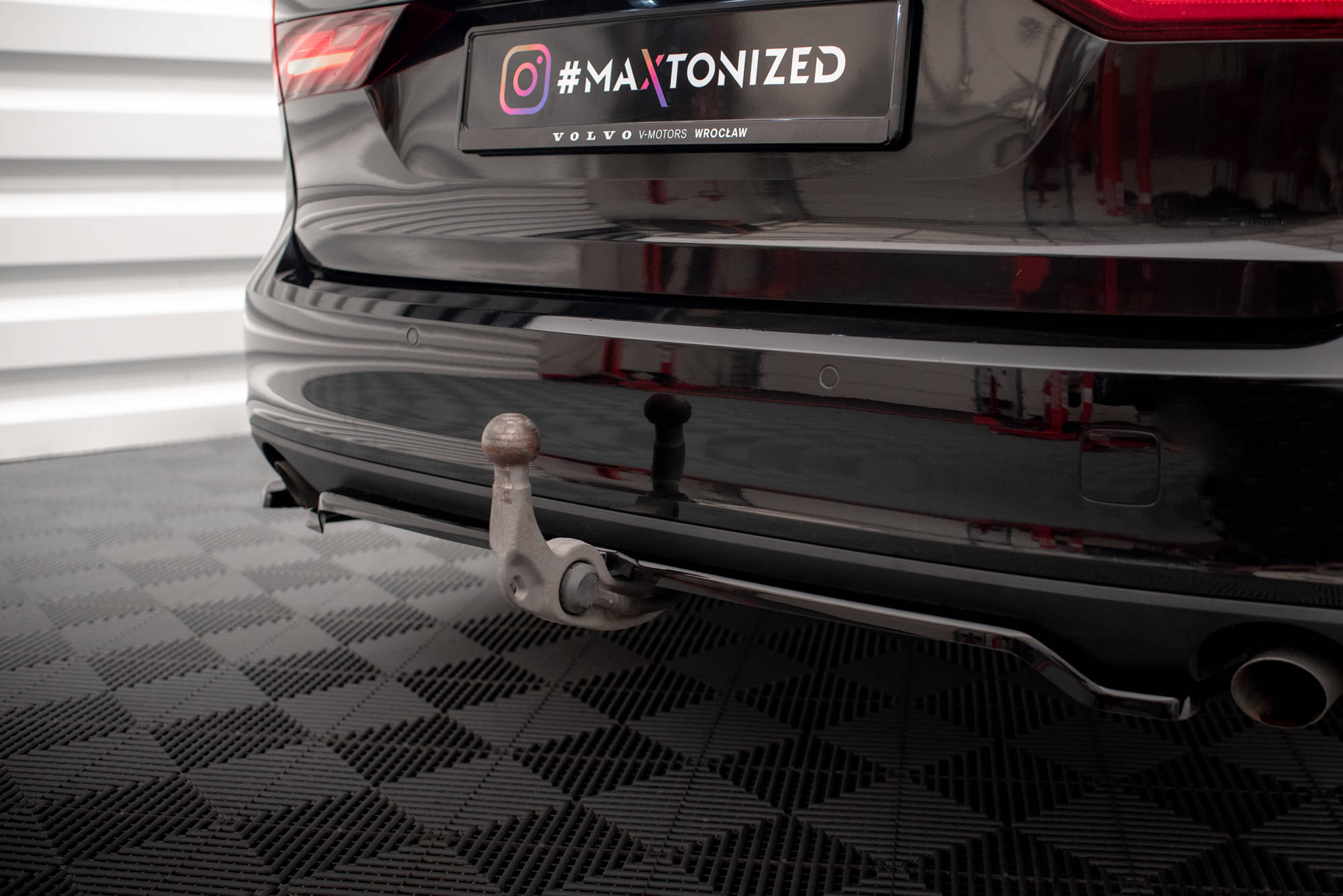 Diffuser Volvo Volvo V90 2016-2020 Diffuser (Med Splitters) V.2 Maxton Design | DDESIGN