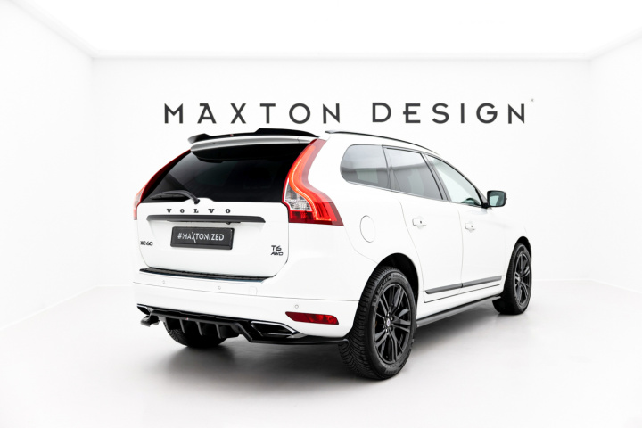 Volvo XC60 Mk1 Facelift 2013-2017 Bakre Splitter (Med Splitters) Maxton Design i gruppen Välj bilmodell / Volvo / XC60 / Styling hos DDESIGN Scandinavia AB (VO-XC60-1F-RD1G-RD2G)