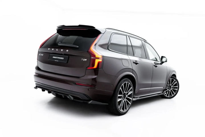 Volvo XC90 Mk2 Facelift 2 2024+ Bakre Splitter (Med Splitters) V.1 Maxton Design i gruppen Välj bilmodell / Volvo / XC90 hos DDESIGN Scandinavia AB (VO-XC90-2F2-RD1G-RD2G)