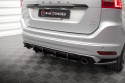Volvo XC60 R-Design Mk1 Facelift 2013-2017 Street Pro Bakre Diffuser Svart/Röd Maxton Design