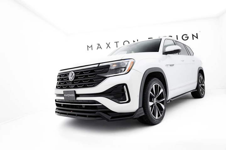 Volkswagen Atlas R-Line Mk1 Facelift 2 2023+ Frontsplitter / Frontläpp Maxton Design i gruppen Välj bilmodell / VW / Atlas (CA1) 18+ hos DDESIGN Scandinavia AB (VW-AT-1F-RLINE-FD1GFD1RG)