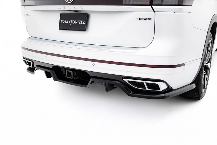 Volkswagen Atlas R-Line Mk1 Facelift 2 2023+ Bakre Splitter (Med Splitters) Maxton Design i gruppen Välj bilmodell / VW / Atlas (CA1) 18+ hos DDESIGN Scandinavia AB (VW-AT-1F-RLINE-RD1GRD2G)