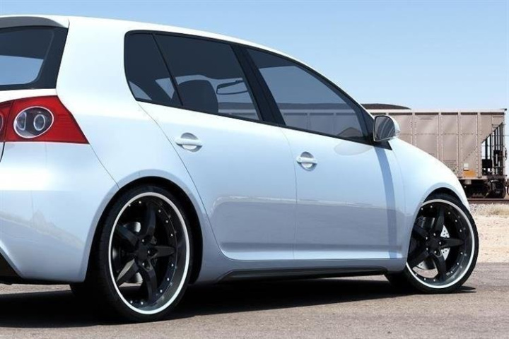 VW GOLF V mk6 GTI look ABS plastic 2003-2009 Sidokjolar Maxton Design i gruppen Välj bilmodell / VW / Golf 5 03-09 / Styling hos DDESIGN Scandinavia AB (VW-GO-5-6GTI-S1A)