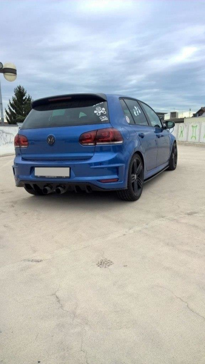 VW-GO-6-GTI-R400-R1F VW Golf 6 2008-2012 Bakstötfångare (R400 LOOK) Maxton Design