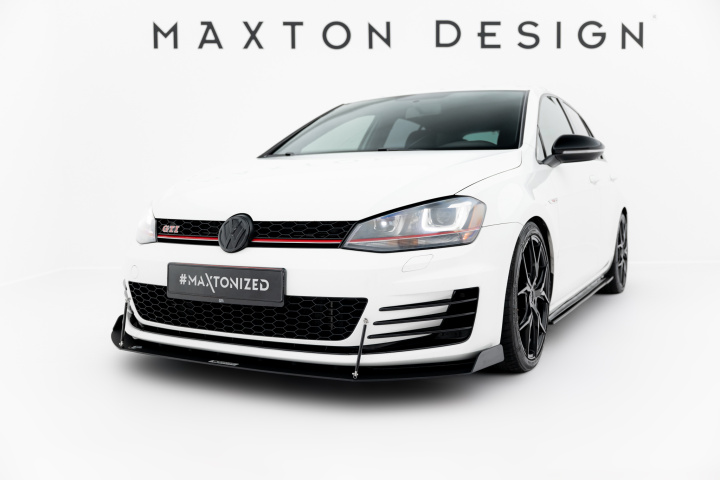 VW-GO-7-GTI-CNC-FD1A VW Golf 7 GTI 2013-2016 Racingsplitter V.1 Maxton Design