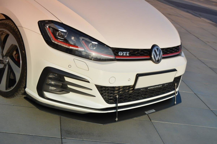 VW Golf MK7 GTI Facelift 2017+ Racing Frontläpp / Frontsplitter V.1 Maxton Design i gruppen Välj bilmodell / VW / Golf 7 GTI 12-19 / Styling hos DDESIGN Scandinavia AB (VW-GO-7F-GTI-CNC-FD1A)