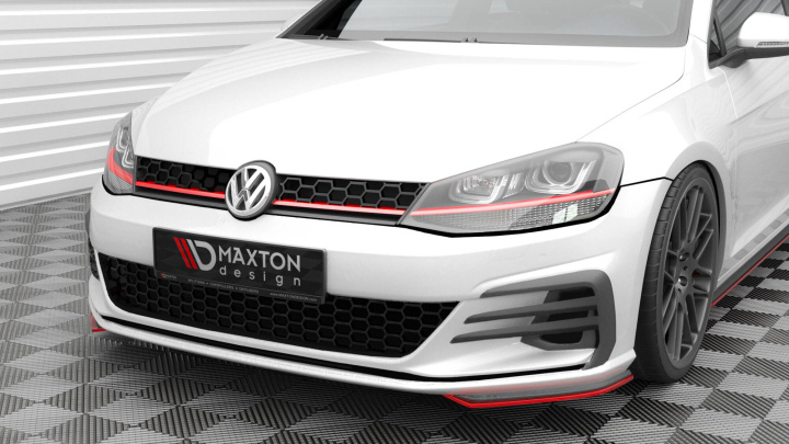 VW Golf 7 GTI (Facelift) 2017-2020 Främre Sido-Splitters Maxton Design i gruppen Välj bilmodell / VW / Golf 7 GTI 12-19 / Styling hos DDESIGN Scandinavia AB (VW-GO-7F-GTI-FD6G)