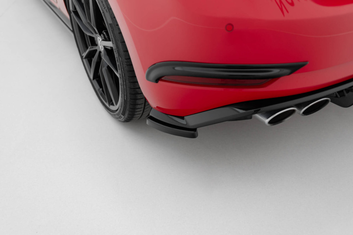 VW Golf MK7 R / R-Line Facelift 2017-2020 Bakre Sidoextensions Maxton Design i gruppen Välj bilmodell / VW / Golf 7 R 12-19 / Styling hos DDESIGN Scandinavia AB (VW-GO-7F-R-RSD1G)