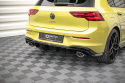 VW Golf 8 GTI Clubsport 2020+ Diffuser V.1 Maxton Design