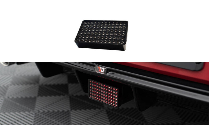 Volkswagen Golf GTE Mk8 2020+ LED Bromsljus till Diffuser Maxton Design i gruppen Välj bilmodell / VW / Golf 8 Standard 19+ hos DDESIGN Scandinavia AB (VW-GO-8-GTI-CS-RS1RLG-LED)