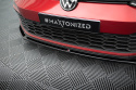 Volkswagen Golf MK8 GTI / R-Line 2020+ Frontläpp / Frontsplitter V.4 Maxton Design