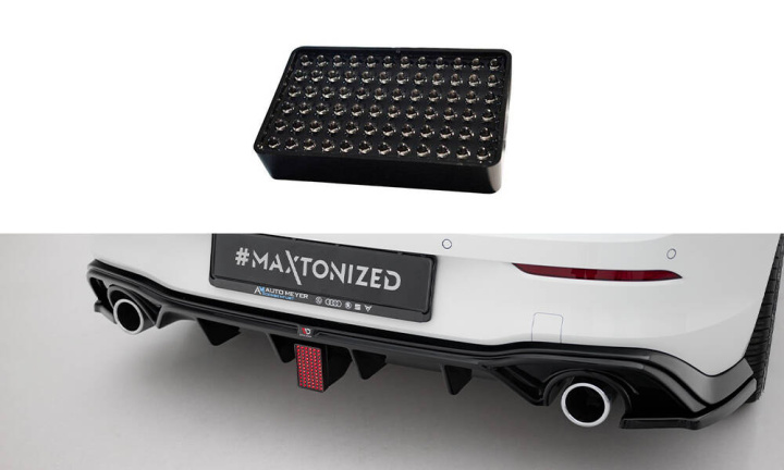 Volkswagen Golf GTi MK8 2019+ LED Bromsljus till Maxton Diffuser V.1 Maxton Design i gruppen Välj bilmodell / VW / Golf 8 GTI 19+ hos DDESIGN Scandinavia AB (VW-GO-8-GTI-RS2RLG-LED)