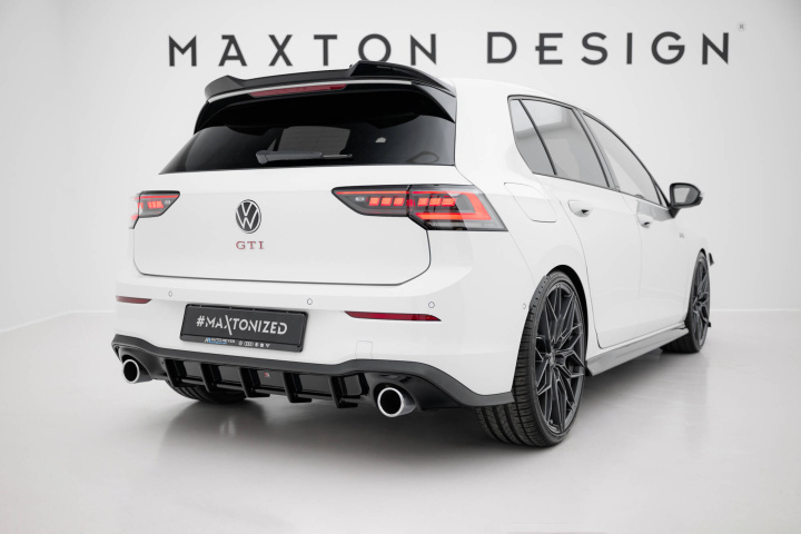 VW Golf 8 GTI 2019+ Diffuser V.3 Maxton Design i gruppen Välj bilmodell / VW / Golf 8 GTI 19+ hos DDESIGN Scandinavia AB (VW-GO-8-GTI-RS3G)