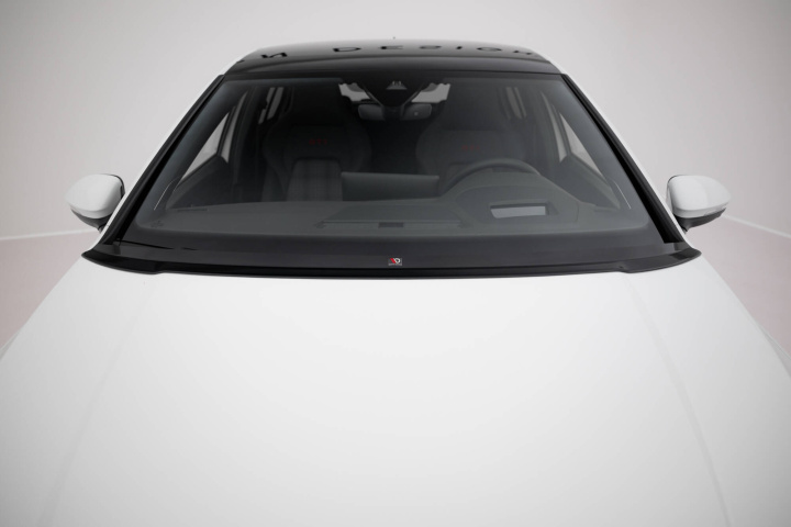 Volkswagen Golf Mk8 inkl. R / GTI / R-Line 2019+ Huvextension Facelift Maxton Design i gruppen Välj bilmodell / VW / Golf 8 Standard 19+ hos DDESIGN Scandinavia AB (VW-GO-8-R-BE1G)