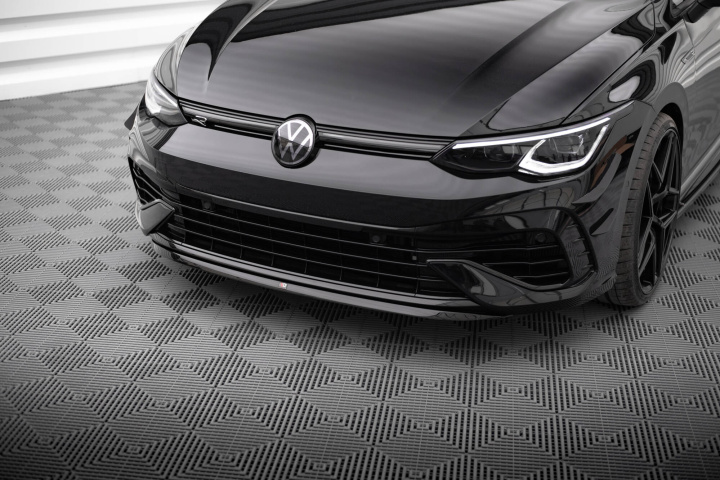 VW Golf 8 R 2020+ Frontsplitter V.7 Maxton Design i gruppen Välj bilmodell / VW / Golf 8 R 20+ hos DDESIGN Scandinavia AB (VW-GO-8-R-FD7G)