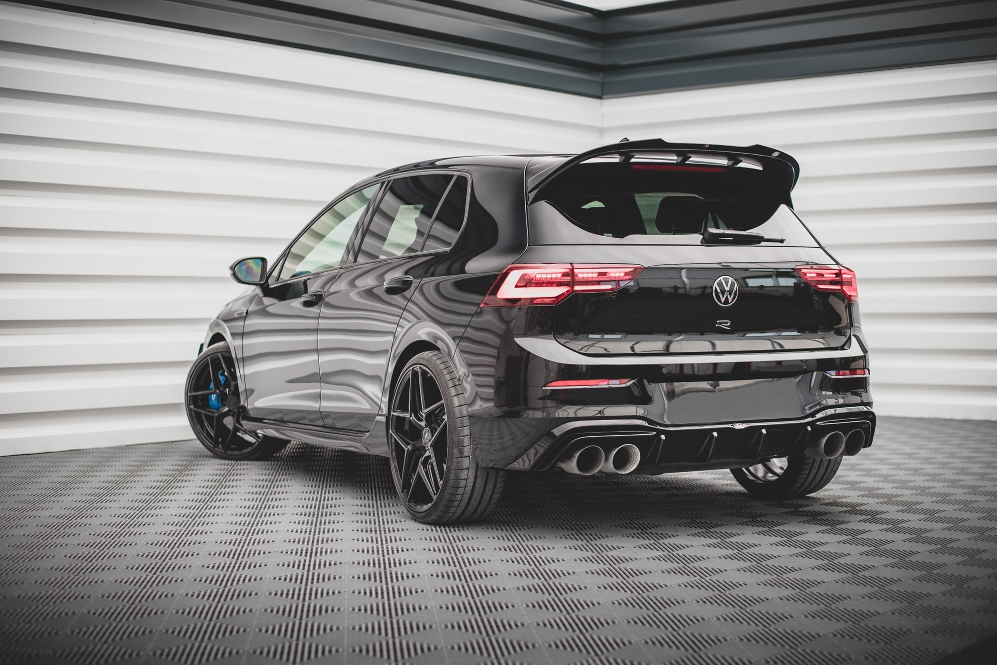 Golf 8 Rvw Racing VW Golf 8 R 2020+ Diffuser V.2 Maxton Design | DDESIGN