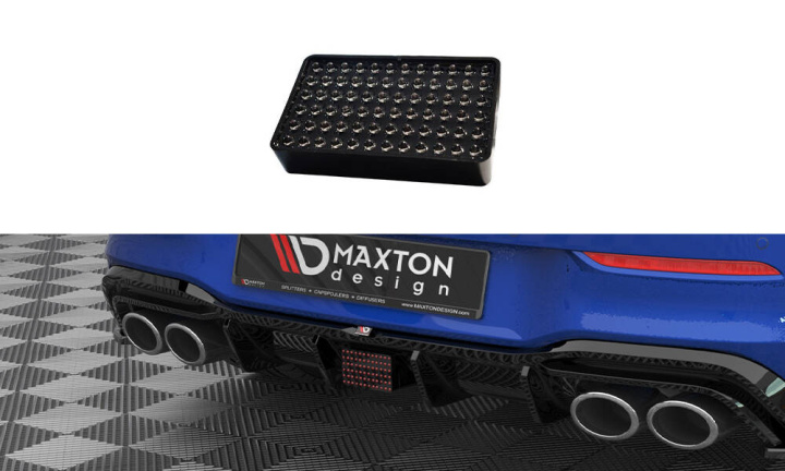 Volkswagen Golf R MK8 2019+ LED Bromsljus till Maxton Diffuser V.1 Maxton Design i gruppen Välj bilmodell / VW / Golf 8 R 20+ hos DDESIGN Scandinavia AB (VW-GO-8-R-RS2RLG-LED)
