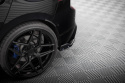 VW Golf 8 R 2020+ Bakre Sidoextensions V.5 med Splitters Maxton Design