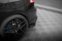 VW Golf 8 R 2020+ Bakre Sidoextensions V.6 med Splitters Maxton Design