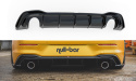 VW Golf MK8 2019+ Diffuser (GTI-look) + Utblås Maxton Design