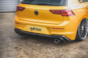 VW Golf MK8 2019+ Diffuser (GTI-look) + Utblås Maxton Design