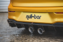 Volkswagen Golf Mk8 2019-2024 Bakre Diffuser (R32 LOOK) Med Avgas Maxton Design