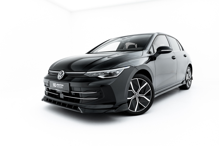 Volkswagen Golf Mk8 Facelift 2024- Frontsplitter V.1 Maxton Design i gruppen Välj bilmodell / VW / Golf 8 Standard 19+ hos DDESIGN Scandinavia AB (VW-GO-8F-FD1G)