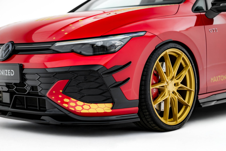 Volkswagen Golf GTI Clubsport Mk8 Facelift 2024+ Canards Maxton Design i gruppen Välj bilmodell / VW / Golf 8 GTI 19+ hos DDESIGN Scandinavia AB (VW-GO-8F-GTI-CS-CAN1)